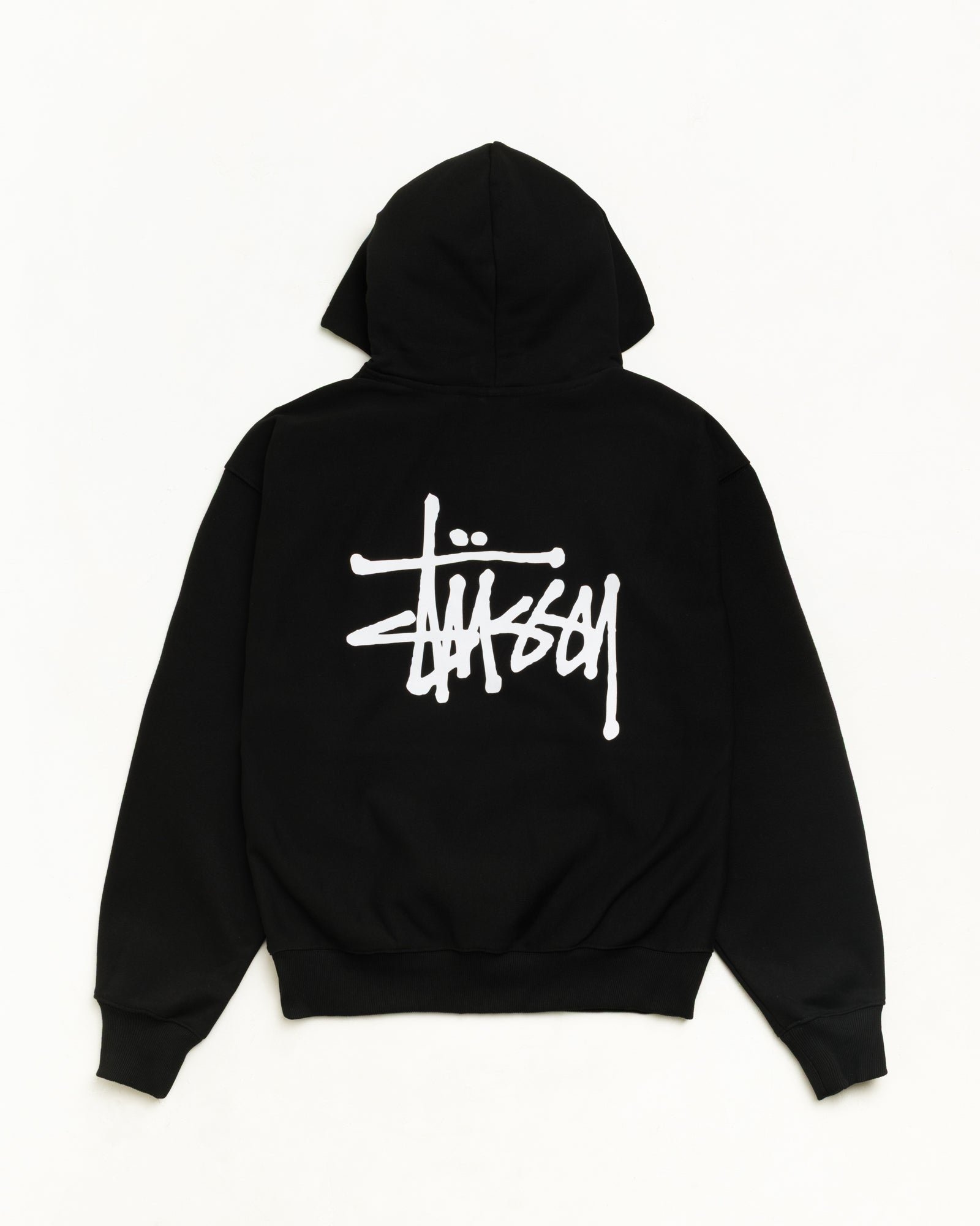 BASIC STÜSSY HOODIE back view