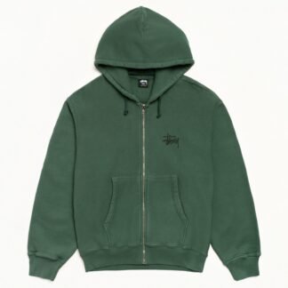 BASIC STÜSSY ZIP HOODIE